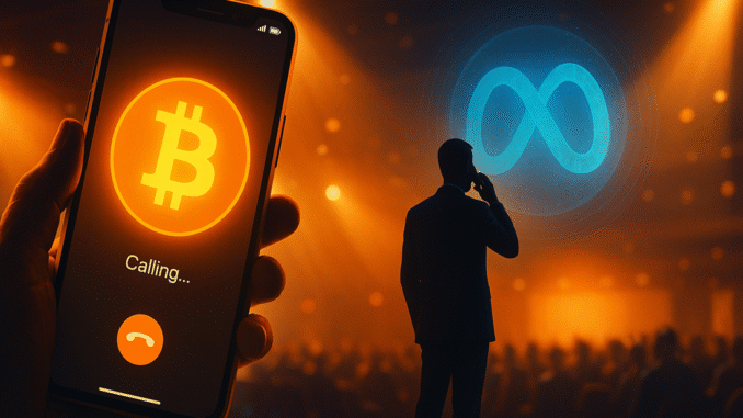 Strive CEO Calls Zuckerberg Over Meta’s Treasury Bitcoin news Meta Mark Zuckerberg