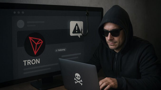 TRON’s X account hacked in the latest social engineering attack