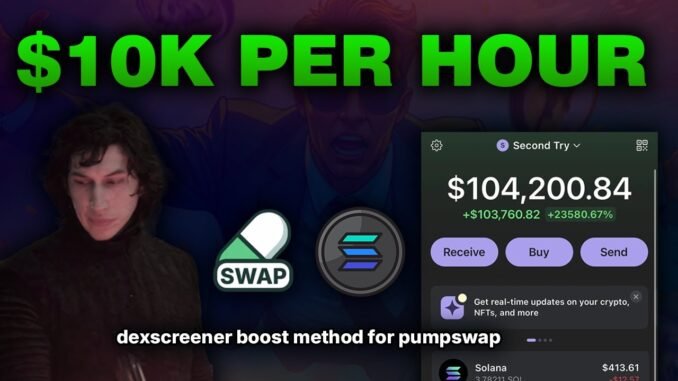 The Fastest Way to Launch a $10K Memecoin on Pump.fun’s New Swap