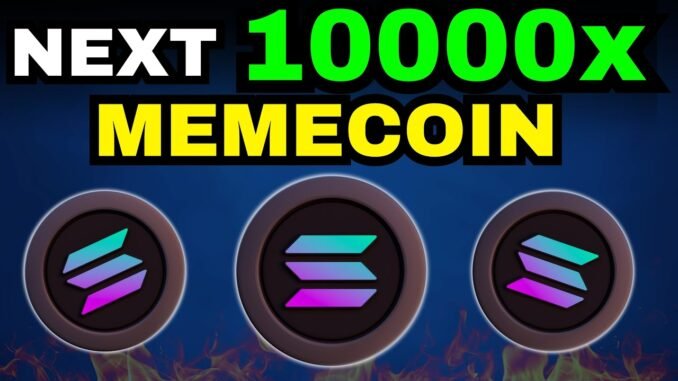 The Next 100x or 1000x Meme Coin on Solana You NEED to Know About!