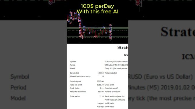 This Free AI Trading Bot for Beginners make $100/day