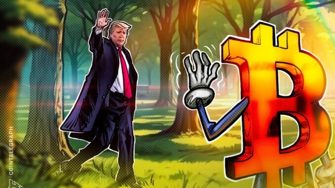 Trump supports the BITCOIN Act, Senator Lummis says