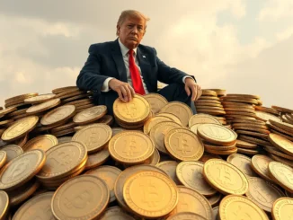 Trump’s crypto empire under scrutiny: up to 37% of wealth reportedly tied to digital assets