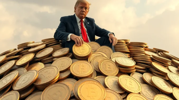 Trump’s crypto empire under scrutiny: up to 37% of wealth reportedly tied to digital assets
