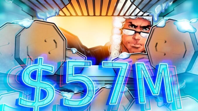 US court freezes $57M USDC allegedly linked to LIBRA scandal US court freezes $57M USDC allegedly linked to LIBRA scandal