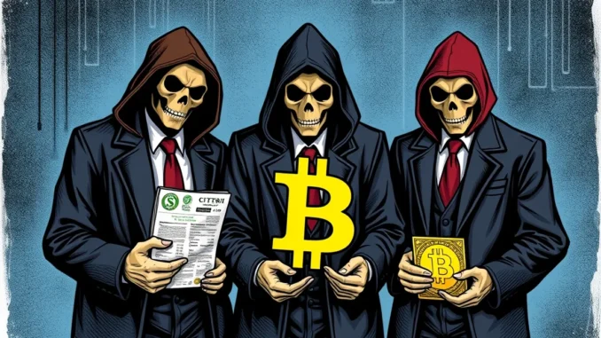 US sanctions tech firm tied to multi million dollar crypto AI generated image of crypto scam artists