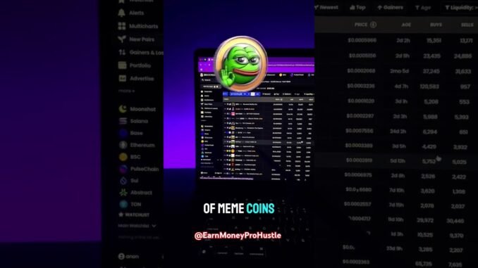 Use 3 Dex Screener to find top crypto #cryptocurrency #crypto #dexscreener #explore #newpost #viral