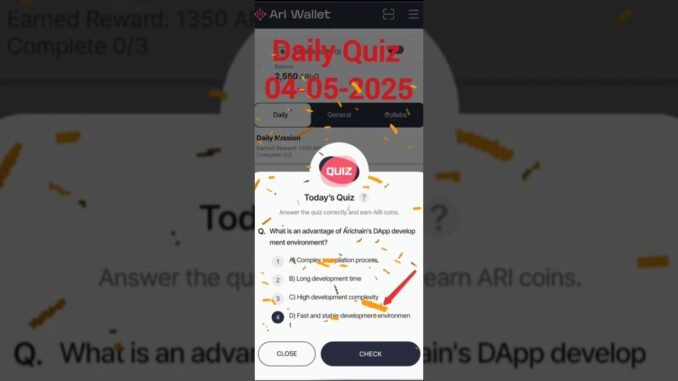 What is an advantage of Arichain's DApp develop ment environment? #ari #bitcoin #crypto #new#news