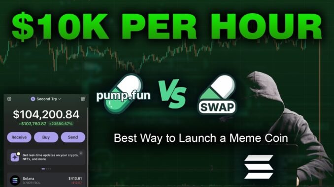 Which Is the Best for Launching a Meme Coin? (Pump.fun vs PumpSwap)