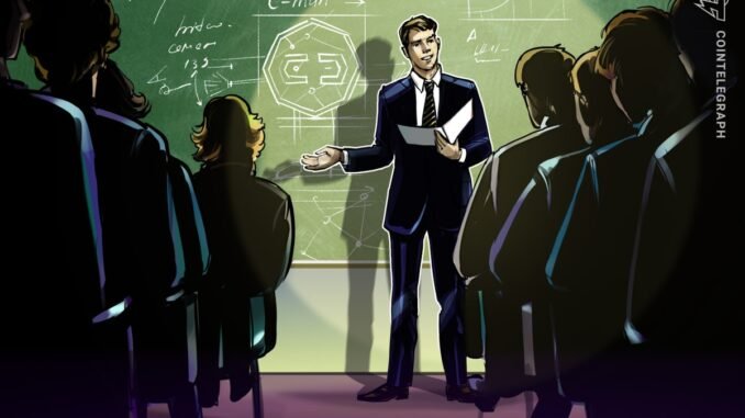 Why crypto’s next breakthrough could start in the classroom —