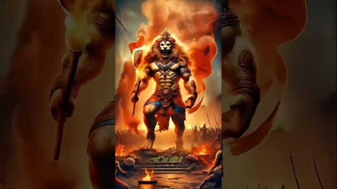 ai news Narasimha man Kali song short channel