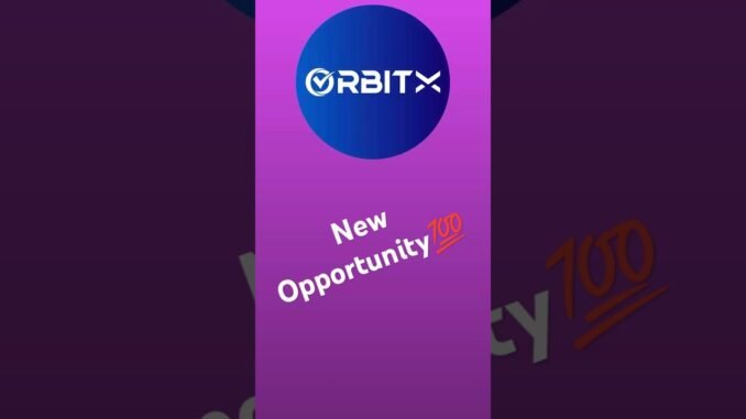 #crypto #cryptocurrency #cryptonews #cryptoearning #orbitx #cryptotrading