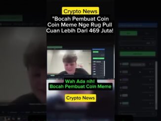 #shortvideo #crypto Bocah cuan besar dari meme coin #news