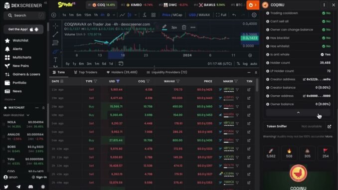 02 Dexscreener Tutorial Part 2   X Crypto