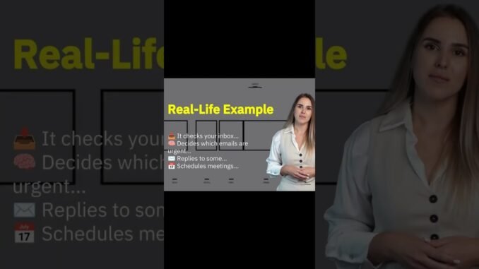 AI Agents Explained for Beginners | 2025 AI Trends #shorts