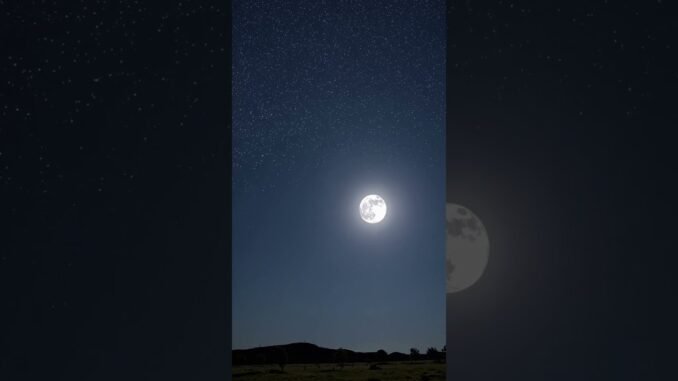 #AI Guide to a Relaxing Night: Unwind Under the Moon and Vibrant Stars