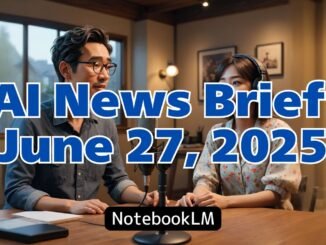 AI News Brief: June 27, 2025