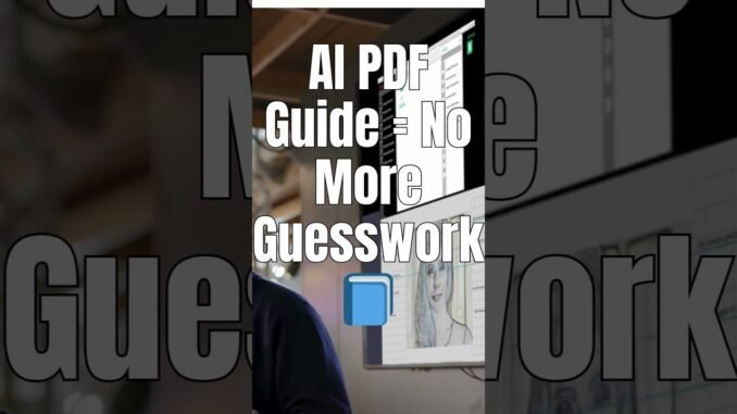 AI PDF Guide = No More Guesswork 📘