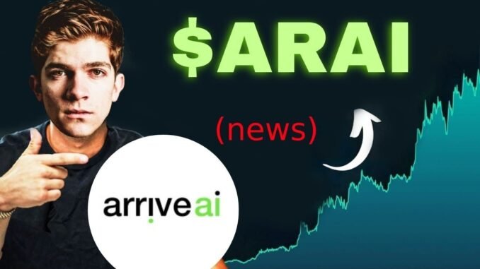 ARAI Stock NEWS THURSDAY FAST! (quick update) Arrive AI