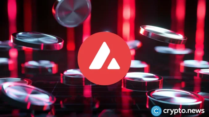 Avalanche gains momentum as monthly transactions surge 326% but this chart signals a cold front