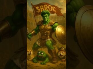 $BROC the Gladiator---Meme Wars Champion! $BROC Destroys the Meme Arena #marvel#pumpfun#cr7#mrbeast