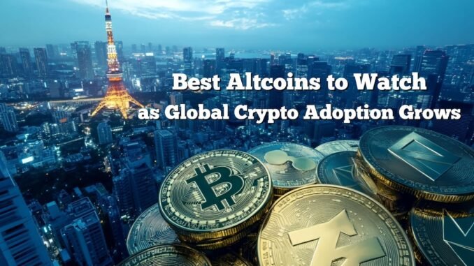 Best Altcoins to Watch as Global Crypto Adoption Grows in Japan and Dubai