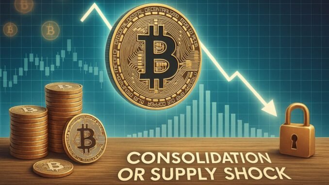 Bitcoin Exchange Flows Drop To 10-Year Low – Consolidation Or Supply Shock?