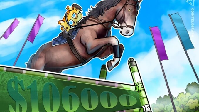 Bitcoin Hit $106K Despite Sell-off And War in Middle East Bitcoin Hit $106K Despite Sell-off And War in Middle East