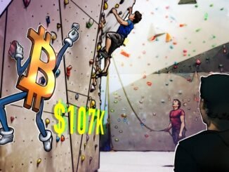 Bitcoin Holds $107K As Stagflation, Fed Rate Cuts Loom