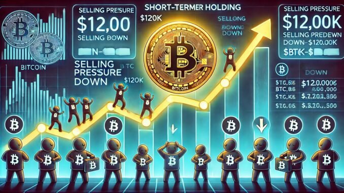 Bitcoin Short-Term Holders Stay Calm As It Climbs To $120K: Bitcoin Short-Term Holders Stay Calm As It Climbs Toward $120K: Selling Pressure Drops