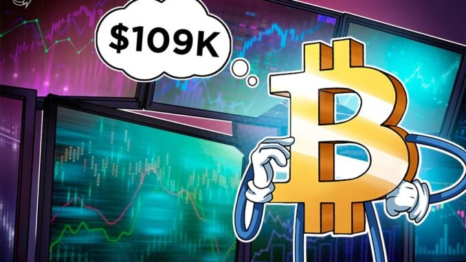 Bitcoin Traders Eye Fresh All-time Highs, But BTC Price Must First Flip $109K