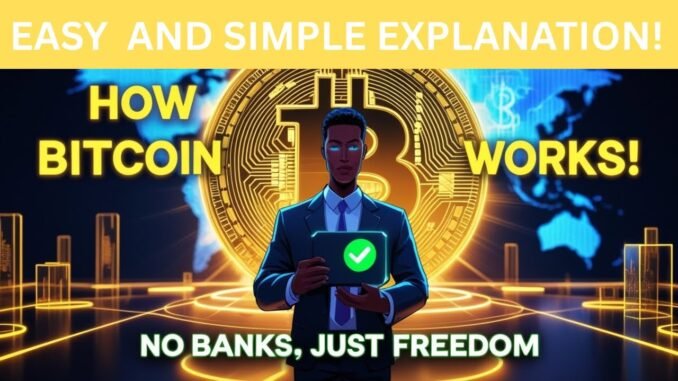 Bitcoin for Beginners: How It Works in under 5 Minutes