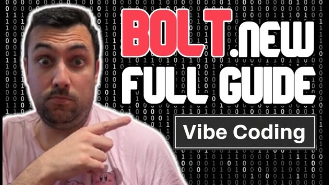 Bolt.new is FREE This Weekend! The Ultimate Guide to AI Vibe Coding