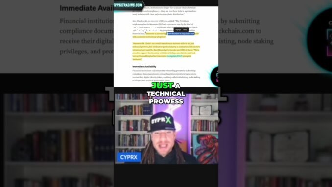 Breaking #Crypto news 🔥REGULATED DEFI ON AXELAR $AXL￼