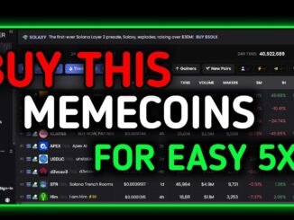 Buy  This Memecoin For Easy 5X