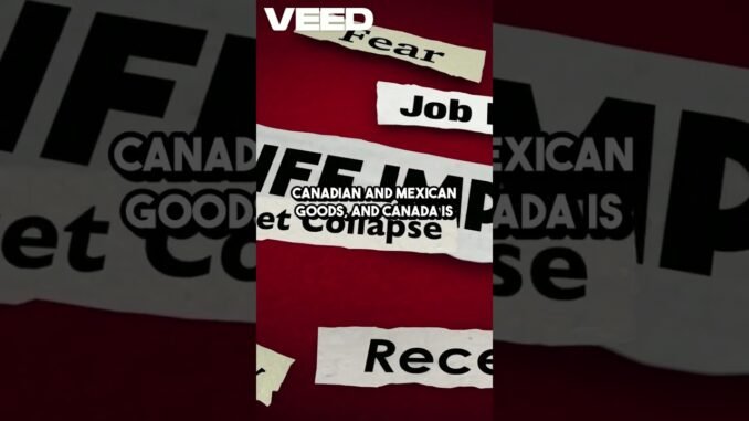 Canada Strikes Back  Tariffs & Tension #news #quantumshifting #btq #bitcoinquantum #crypto