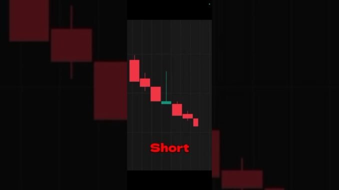Cendlestick Pattern Strategy | Live Trading Strategy For Beginners || #viralshorts #chartpatterns