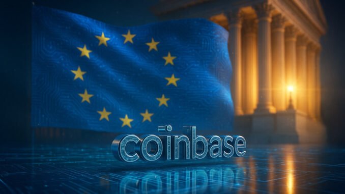 Coinbase makes history with EU-wide crypto license under MiCA