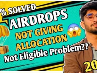 Crypto Airdrops Not Giving Allocation || Airdrops Not Eligible Problem || Kaito Ai Guide