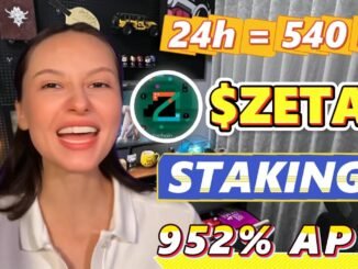 Crypto Bull Market Guide: Stake ZETA Token Project & Earn 952% APY