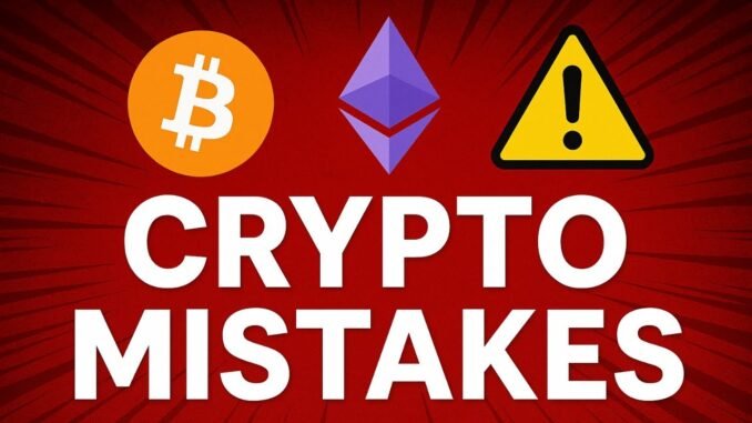 Crypto Mistakes to Avoid in 2025: How to Safely Buy & Use Cryptocurrency