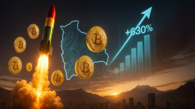 Crypto payments soar 630% in Bolivia, central bank reports $430M since lifting ban