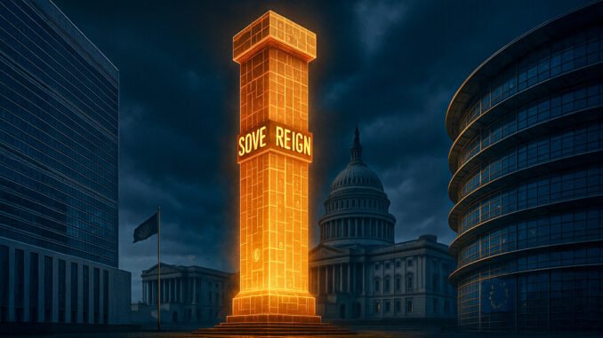 Data sovereignty can redefine the global economic markets