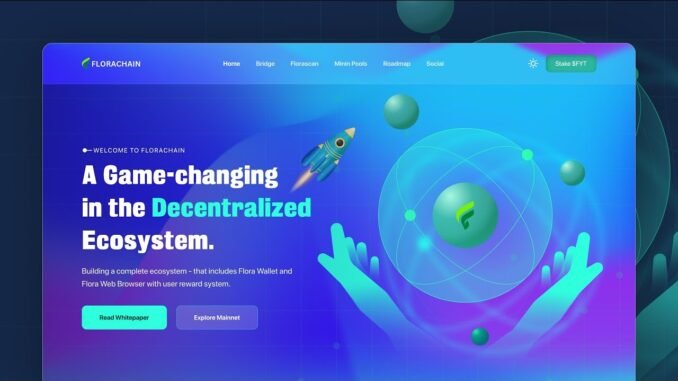 Decentralized Platform Design for Web3 Wallet & Browser #cryptocurrency #websitedesign