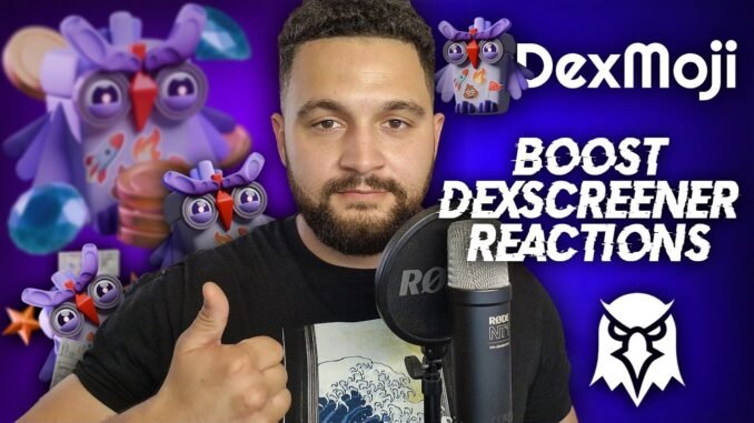DexMoji - Dexscreener Reactions & Dexscreener Rockets Bot (NEW)