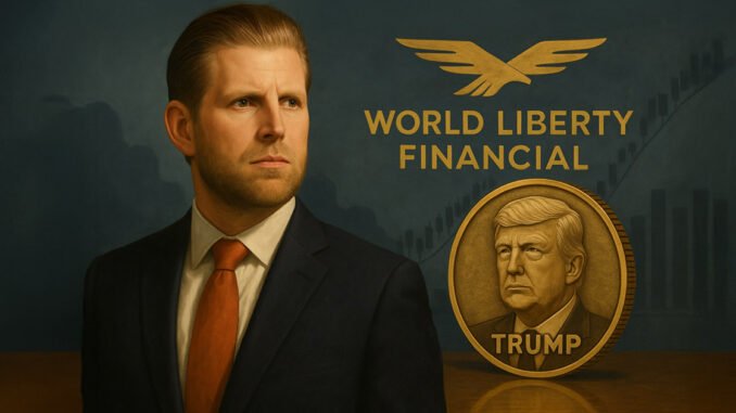 Eric Trump says WLFI will acquire TRUMP for treasury, unofficial wallet project nixed