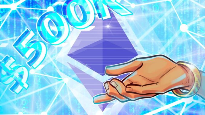 Ethereum Foundation Pledges $500K To Roman Storm’s Defense Ethereum Foundation Pledges $500K To Roman Storm’s Defense