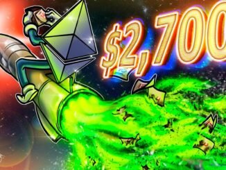 Ethereum Staking Hits Record As Price Surges To $2,700