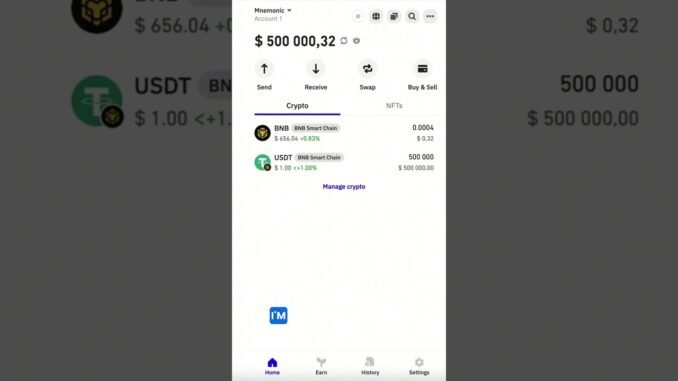 FREE 500K USDT #guide #freecrypto #earncrypto