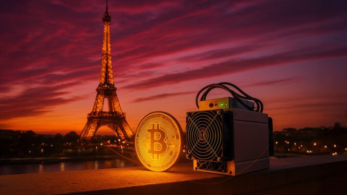 France joins global trend of using Bitcoin mining for energy balance